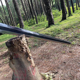 43" Guts' Raider Sword | Custom Hand forged Viking Sword | Truck Leaf Spring Sword | Ready to use Sword | Tactical Sword