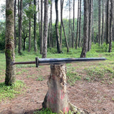 43" Guts' Raider Sword | Custom Hand forged Viking Sword | Truck Leaf Spring Sword | Ready to use Sword | Tactical Sword