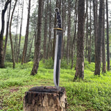 16 inch Hand forged Machete Knife | Truck Leaf Spring Blade | Hunting Camping Outdoor tools | Buy Khukuri Knives now | Survival Tools