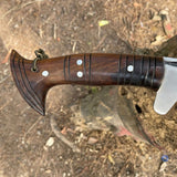 20 Inch Hand forged Custom Kukri  | Full Tang Khukuri Using blade | Handmade cleaver machete | Balance water tempered knives