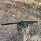 Hand forged Machete | Tactical Spear Sword| Full tang kukri knife | Ready to use long Sword | Handmade Bushcraft machete