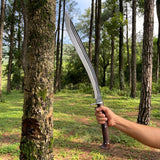 18 inch Hunting kukri knife, Carbon Steel khukuri Machete, Handmade Carbon steel knife, Hunting Camping, Tactical kukri