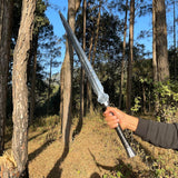 26" Blade Viking Sword | Tactical Hand forged blade | Traditional Handmade Viking Sword Blade | Full tang sword | Truck Leaf spring blade