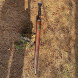 21 Inch Tactical Viking Sword | 5160 steel, Survival Sword, Handmade Viking Sword Blade | Full tang Hand Forged Sword | Ready to use