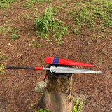 18 inch Hand forged Viking Spear sword | handmade throwing Machete knife | Buy the Viking sword | Survival tools | Ready to use