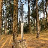 Hand forged Machete | Tactical Spear Sword| Full tang kukri knife | Ready to use long Sword | Handmade Bushcraft machete