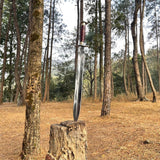 19 Inch Hand forged Sword | Tactical Hand Forged Blade | Traditional Handmade Viking Sword | Full Tang Truck Leaf spring blade
