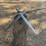 24.5 Inch Master Viking Sword | Hand forged full tang using Sword | Cosplay sword | Best quality sword | Ready to use