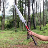 18 inch Hand forged Viking Spear sword | handmade throwing Machete knife | Buy the Viking sword | Survival tools | Ready to use