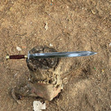 19 Inch Hand forged Sword | Tactical Hand Forged Blade | Traditional Handmade Viking Sword | Full Tang Truck Leaf spring blade