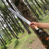 20" Blade Hand forged Seax sword-Viking sword-master sword-Viking knife-1560 leaf spring- Balance oil tempered-Razor Sharp-Ready to Use