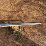 21 Inch Tactical Viking Sword | 5160 steel, Survival Sword, Handmade Viking Sword Blade | Full tang Hand Forged Sword | Ready to use