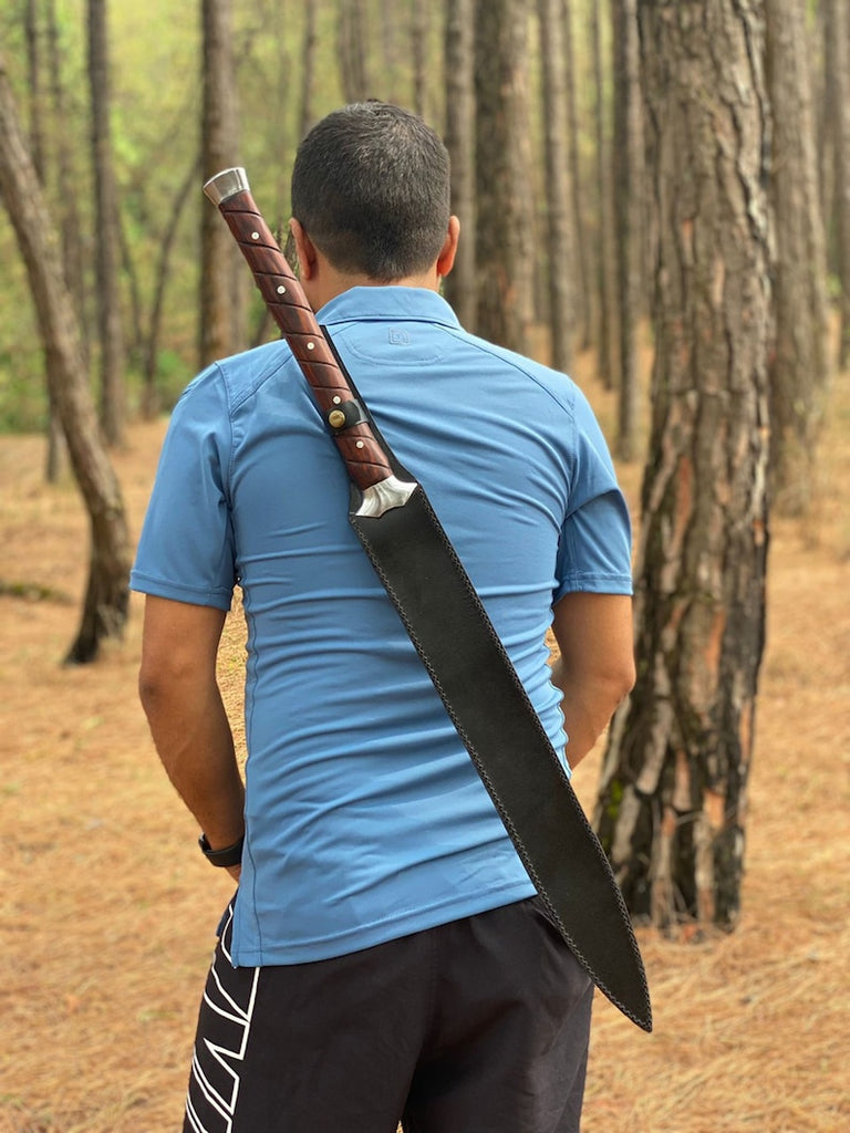 21 Inches Tactical Spear Sword | Hand forged Machete | Full tang kukri ...