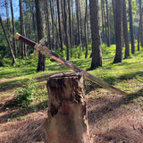 29 inch Blade Viking Sword | Saiba Sword, Tactical blade | Traditional Handmade Viking Sword Blade | Full tang sword