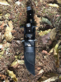 11 Inch Hand Forged Custom knife | Full Tang Khukuri Using blade | Handmade cleaver machete knife  | Balance water tempered knives