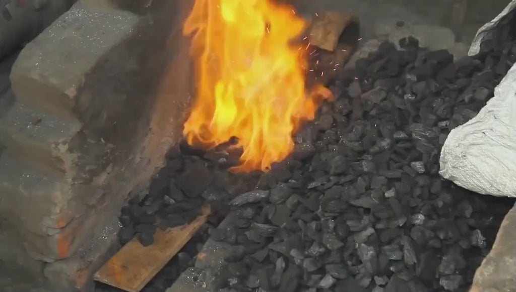 Viking spear making process