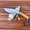 Tactical hand forged Kukri Knife, Handmade Carbon Steel knife, Tactical khukuri knife with beautiful Rosewood Handle |
