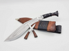 13" 5 fuller Hand Forged Kukri Knife | Working, Hunting, Using Khukuri | Balance Water Tempered kukri | Strong Ready to Fixed blade knife