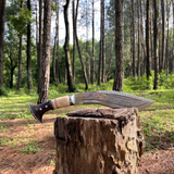 10" Dragon kukri knife - Gurkha Knife-Hand Forged Kukri-Ready to use kukri blade- Bushcraft knife- Survival tools