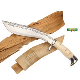 11 Inch kukri knife Blade, Eagle Dragon Khukuri, working, military knives, hand forged Crafts