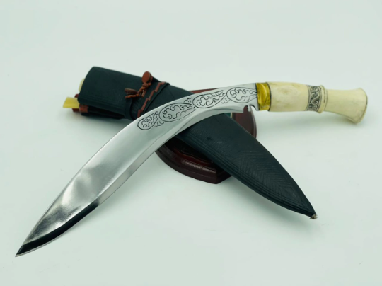 13 Inch Traditional kukri | Carbon steel Khukuri | Hand forged knives | Survival knife | Historical Khukuri from Eastern Nepal