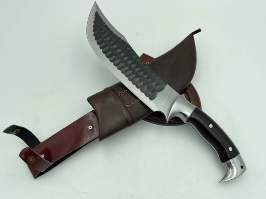 10 Inch Hand forged Bowie knife, Jeep Leaf Spring Eagle knife, Razor sharp hunting ready to use knives, Handmade tactical knife