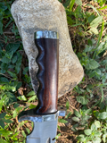 12 inch Rescue Rambo knife, cleaver machete, Balance oil tempered, Ready to use hand forged knives, Fixed blade knife, Gift for Him