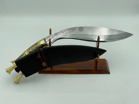 13" Traditional kukri | Hand forged Khukuri | Nepali Survival knife | Carbon steel blade with