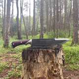 10 Inch Survival Hunting bowie knives | Hand forged Kukri knife | Survival Tools | Truck Leaf Spring blade | Ready to use